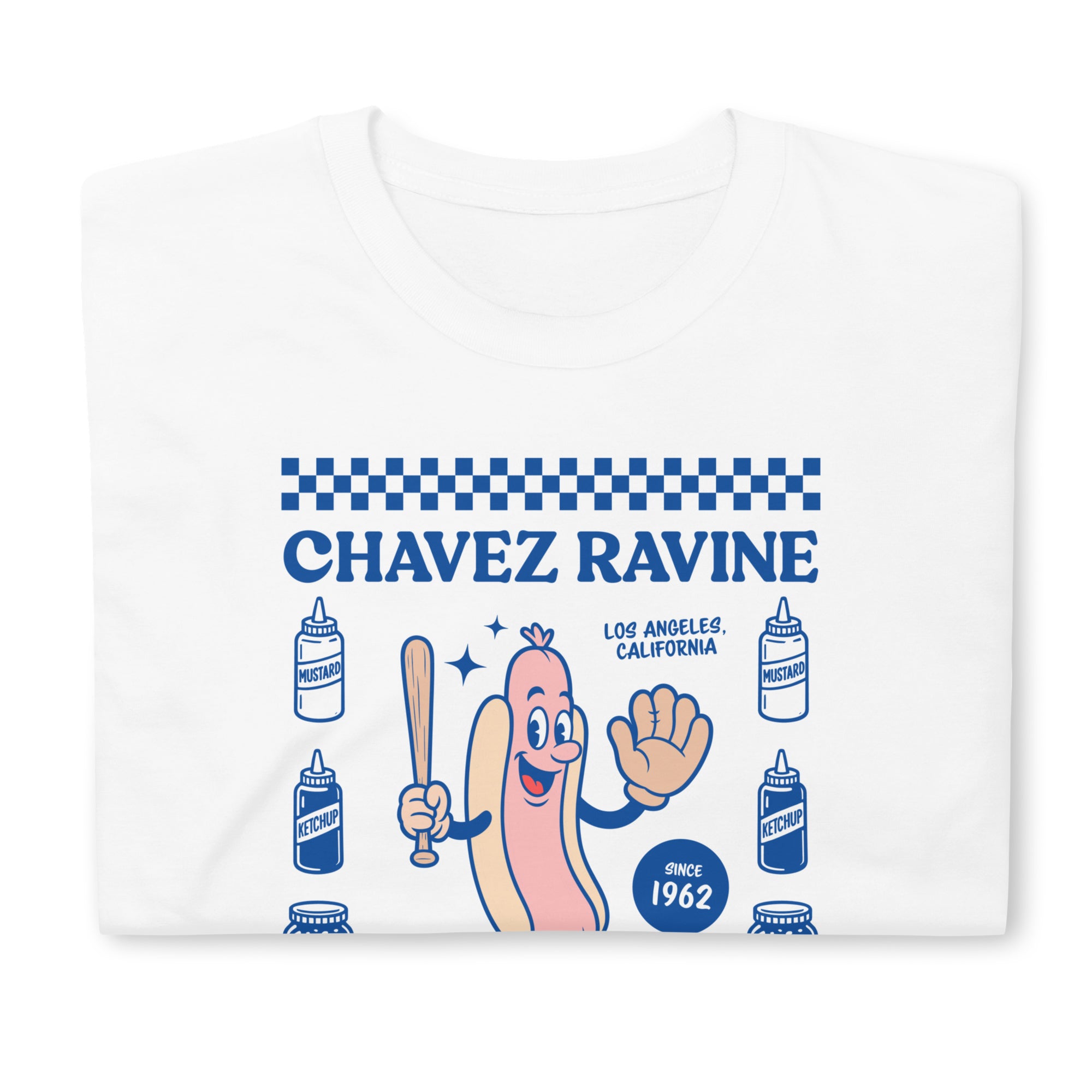 Chavez Ravine 10 Inch Wiener T-Shirt (White)