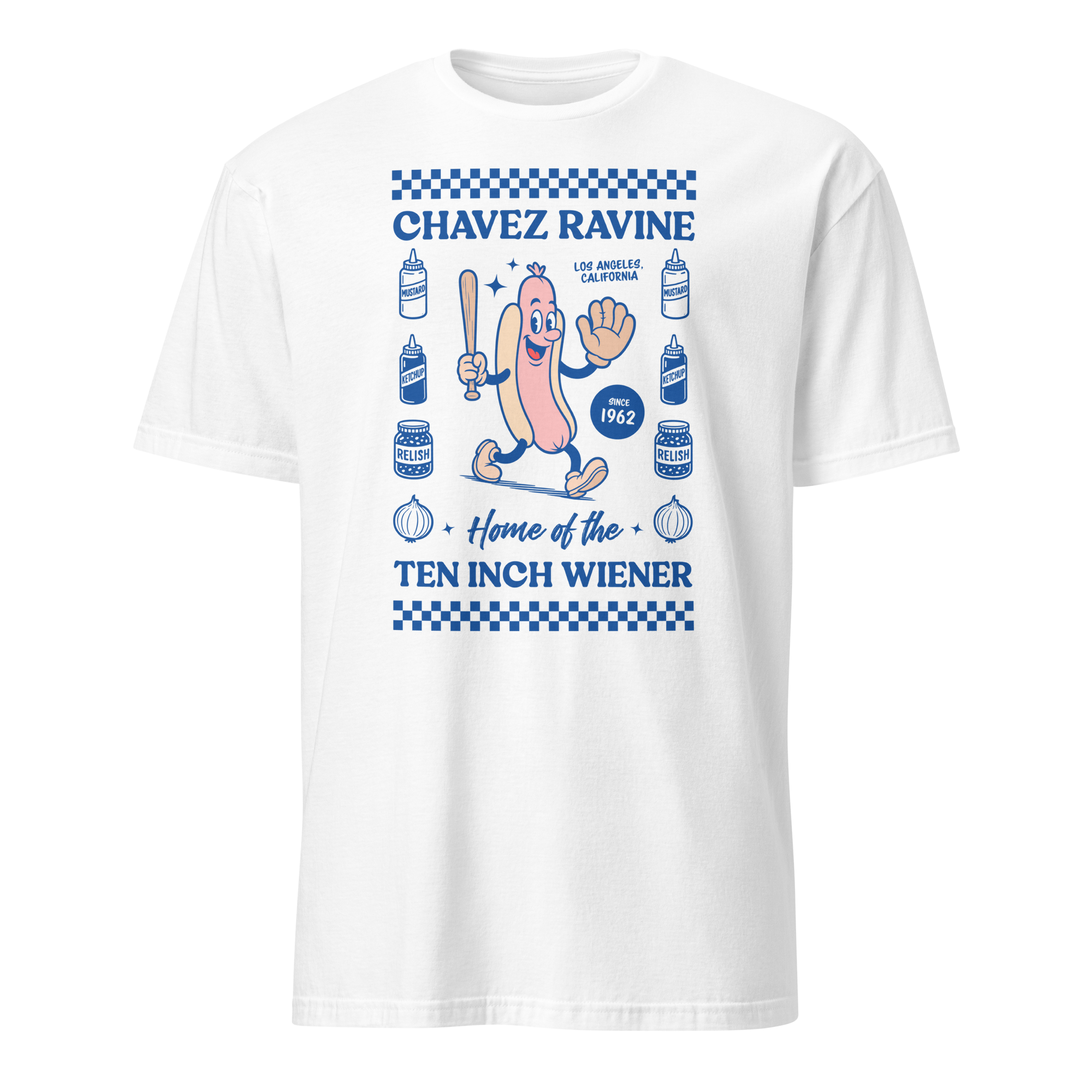 Chavez Ravine 10 Inch Wiener T-Shirt (White)
